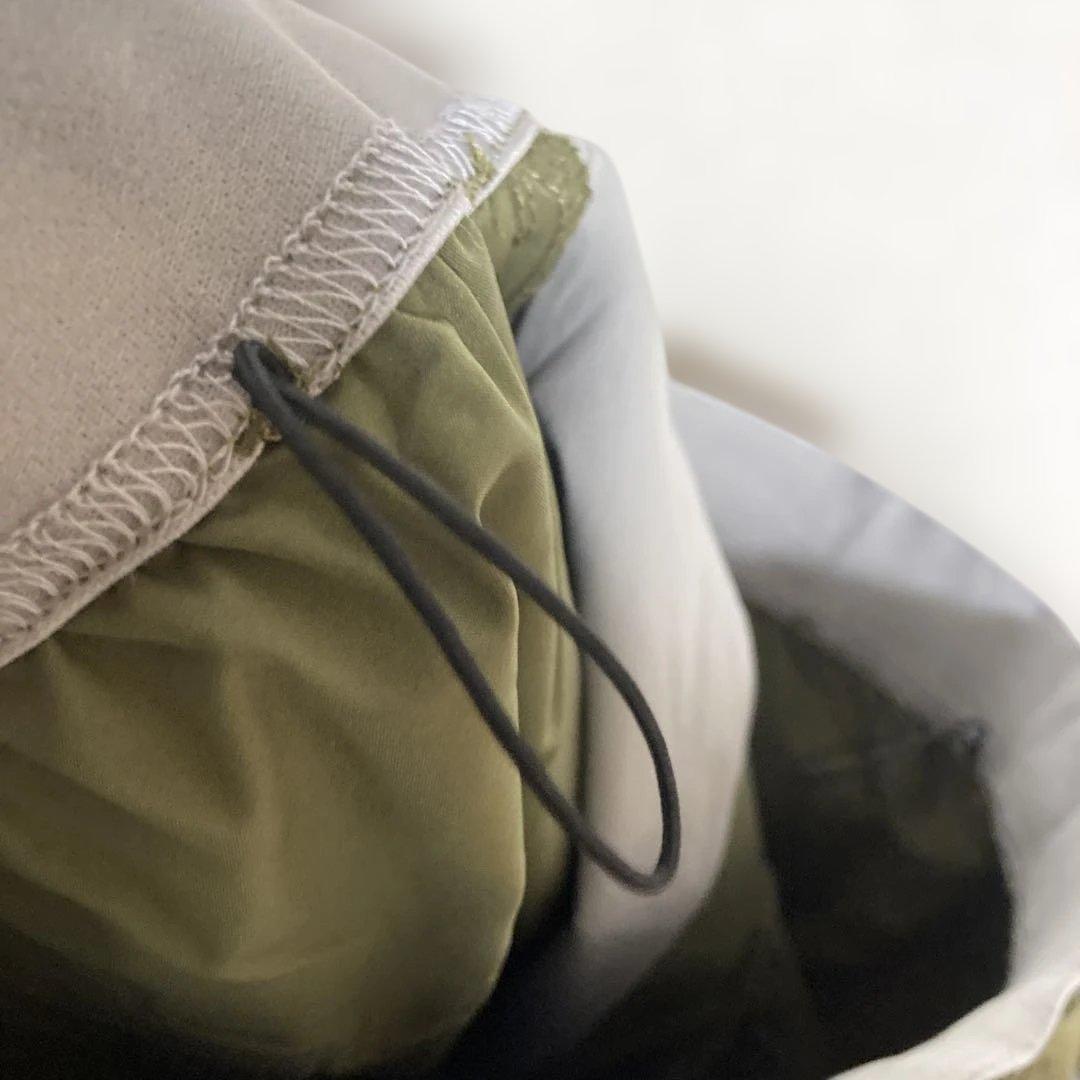 Satisfy / ピースシェル ランニングショーツ オリーブ Mサイズ