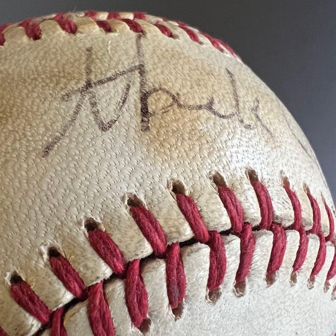 【至宝】ハンク・アーロン 直筆サイン入り MLB公式ボール（フィーニー会長時代）