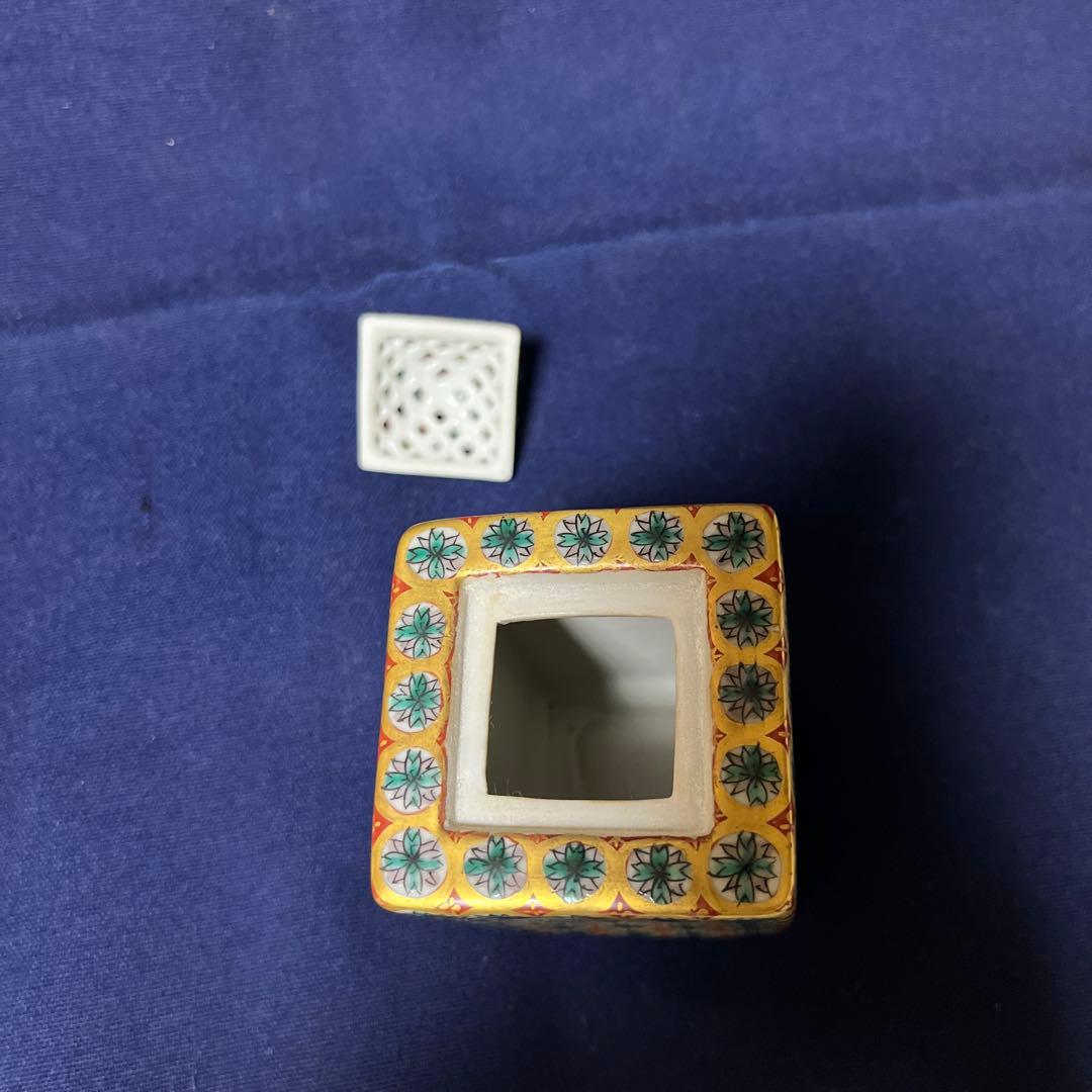 美品❣️  九谷焼  香炉    未使用品