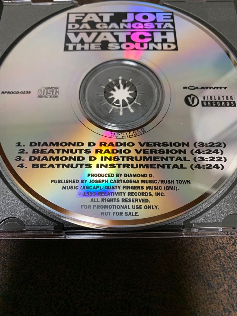 洋楽 Fat Joe Da Gangsta / WATCH THE SOUND