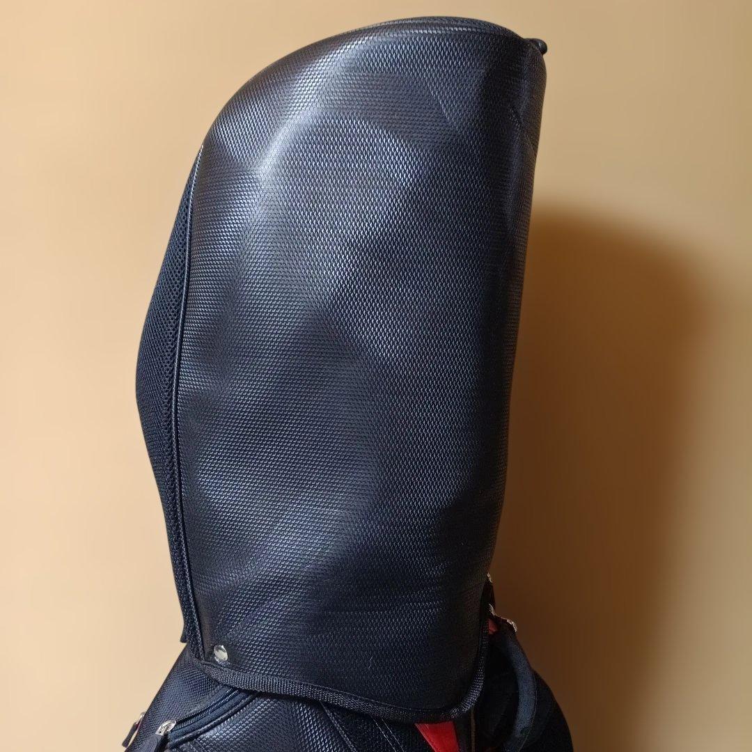 美品　軽量Titleist ゴルフキャディバッグ 黒/赤