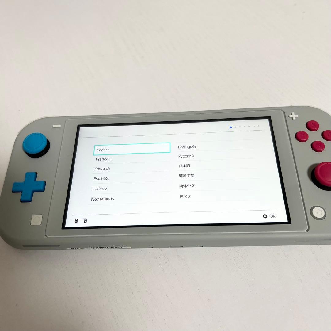 Nintendo Switch Lite ポケモン 本体 ザシアンザマゼンタ