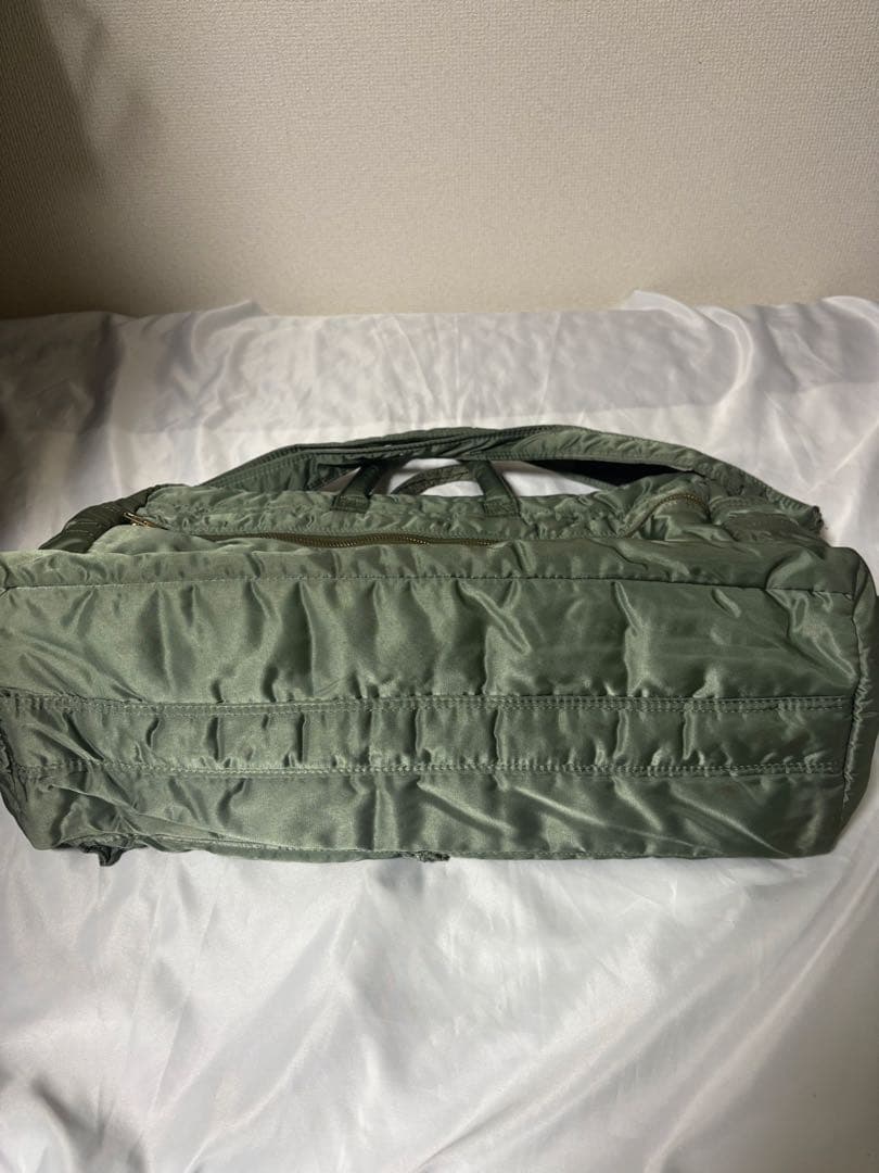 廃盤 希少 ポータータンカー ボストンバッグL ショルダーバッグ 大容量セージ