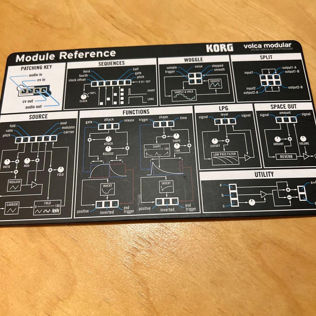 Korg Volca Modular (付属品多数 + ポータブルケース)