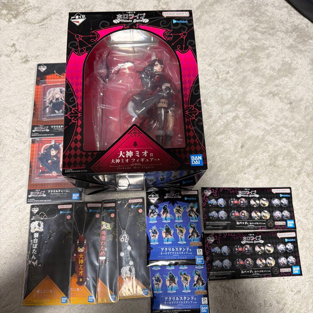 ホロライブ 一番くじ　Villain Style 大神ミオ 賞 フィギュアその他