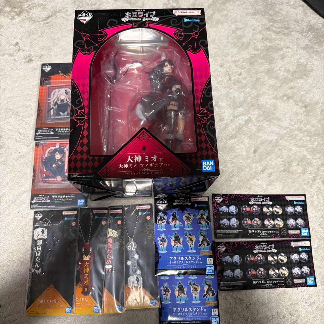 ホロライブ 一番くじ　Villain Style 大神ミオ 賞 フィギュアその他