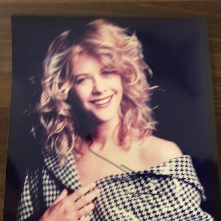 メグ・ライアン　直筆サイン入りフォト　永久保証証明書付