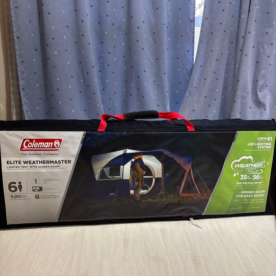 【未使用】Coleman Elite Weathermaster 6人用2ルーム
