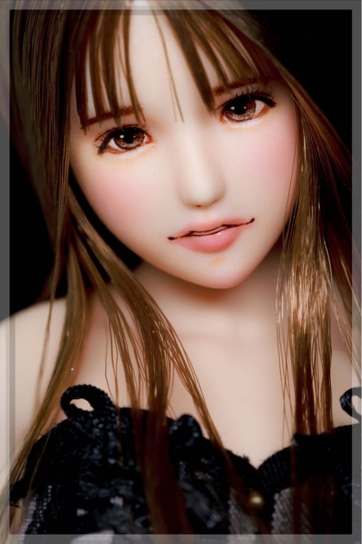 ♪♪ 1/6 　ドール カスタムドールヘッド　　睦実　(ともみ)　　♪♪