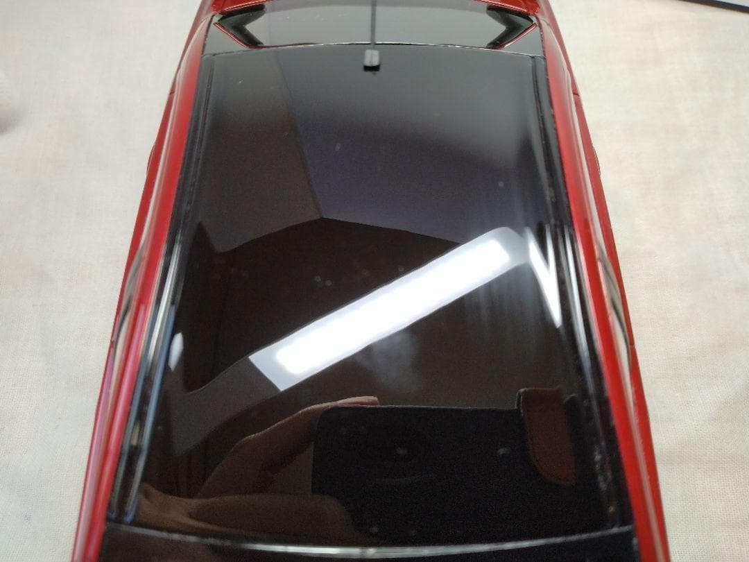 京商　1/18　三菱ランサーエボリューション　ファイナルバージョン　赤