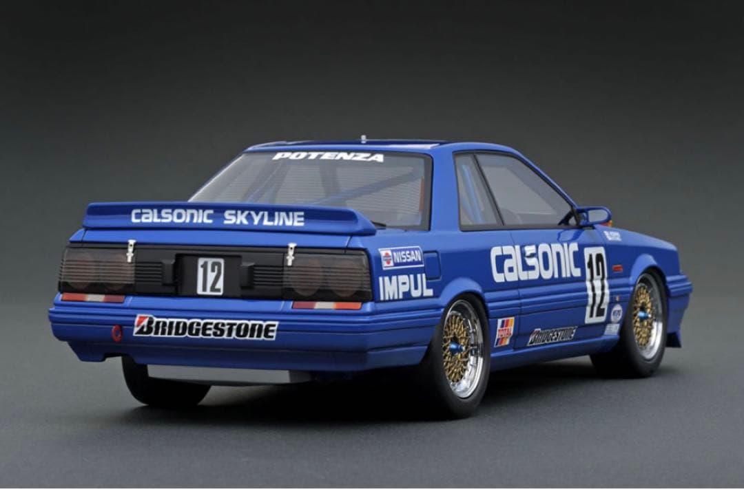 イグニッションモデル1/18 カルソニック スカイライン GTS-R 1989