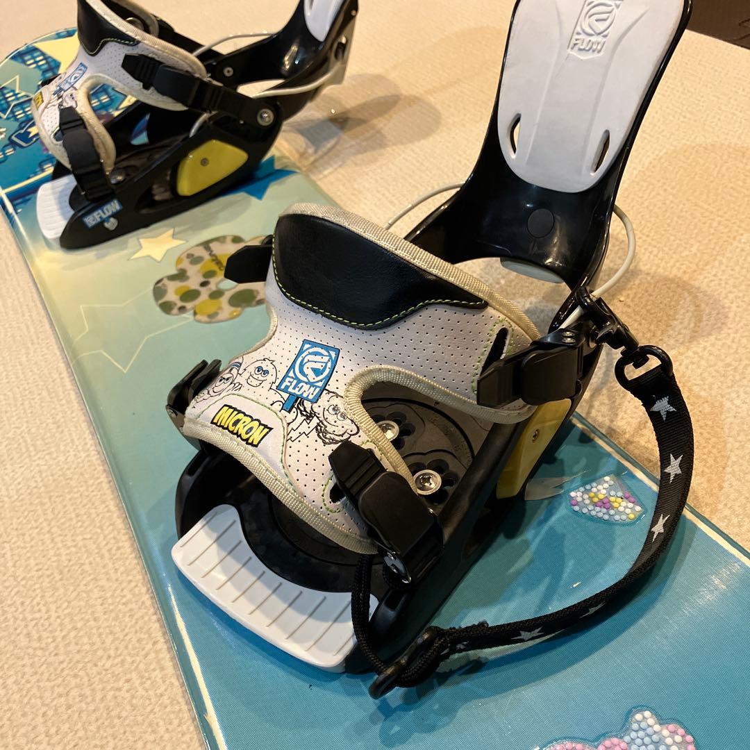 スノボー 板&ビンディングセット キッズ 子供　115cm