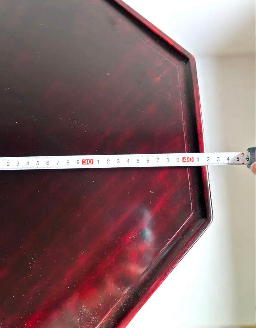 761 李朝家具 八角膳 小盤② 杏子通板 ソバン ヴィンテージ 美品 韓国