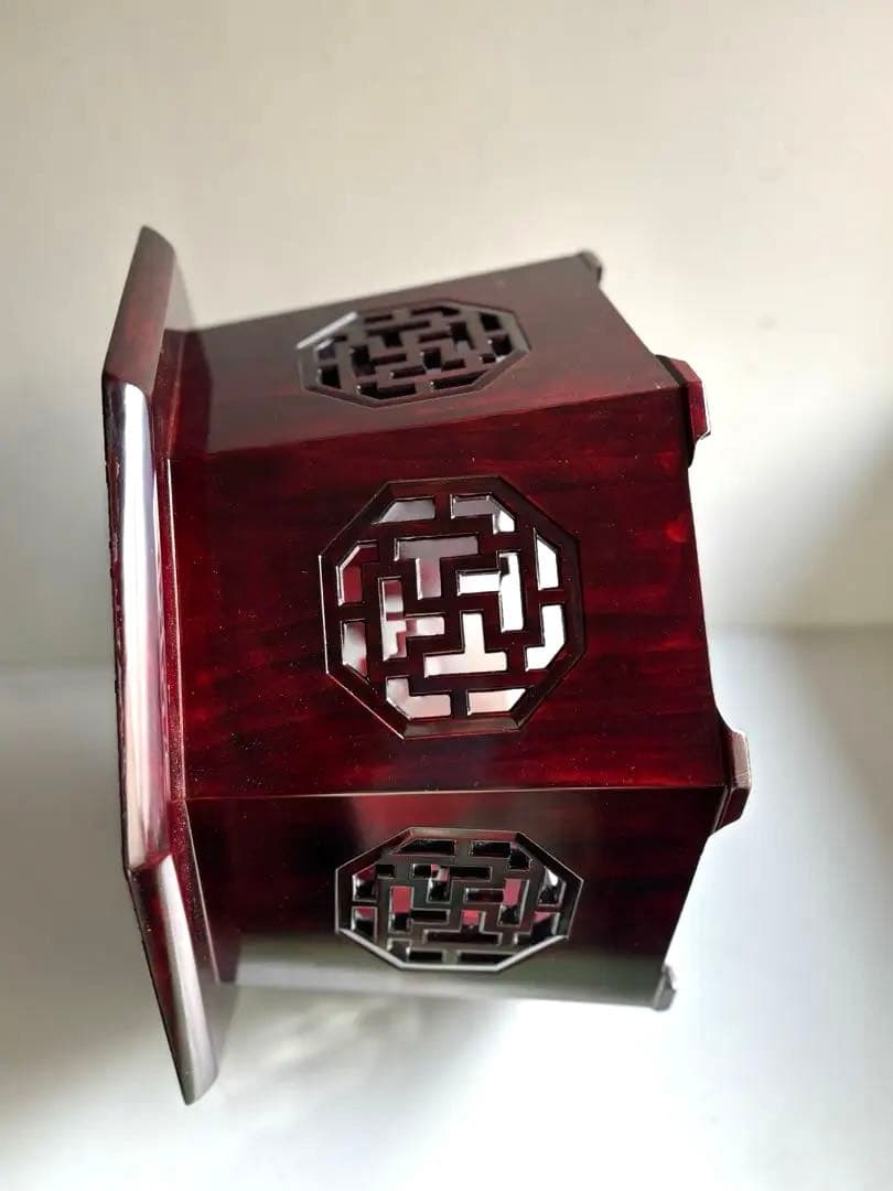 761 李朝家具 八角膳 小盤② 杏子通板 ソバン ヴィンテージ 美品 韓国