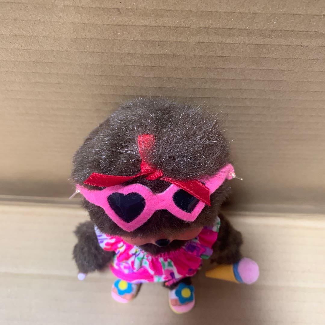【希少】モンチッチ　水着　ピンク　アイス　MONCHHICHI