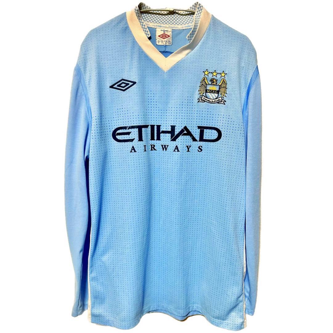 【バロテッリ#45】マンチェスターシティユニフォーム長袖11/12「サイズ42」