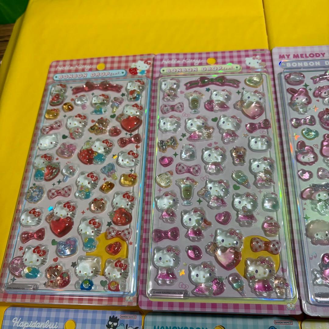 【正規品】ボンボンドロップシール　大　サンリオ　8枚セット