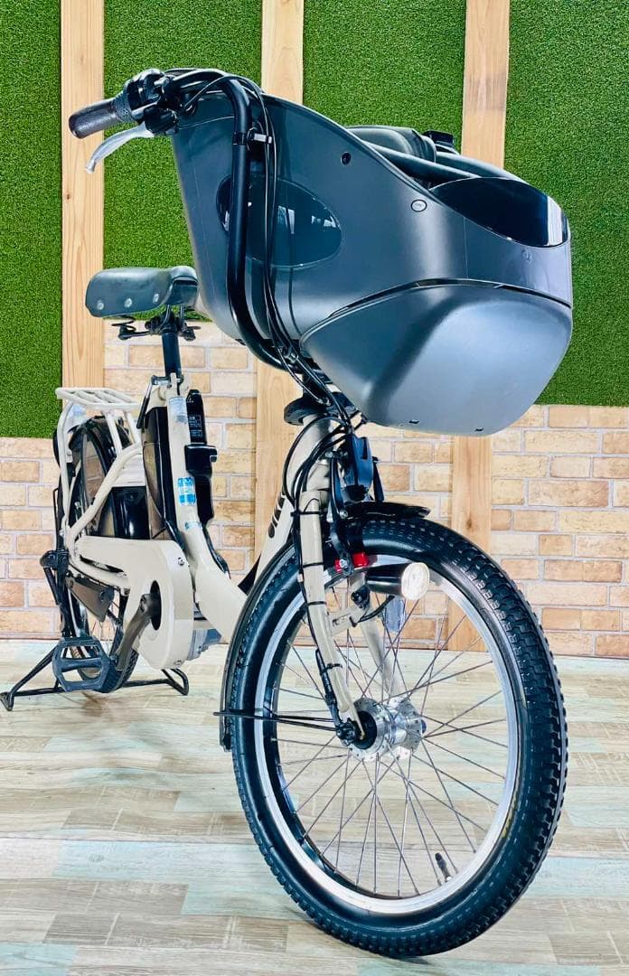 特価 ビッケ 大人気ブリヂストン 子供乗せ電動アシスト自転車 H1423