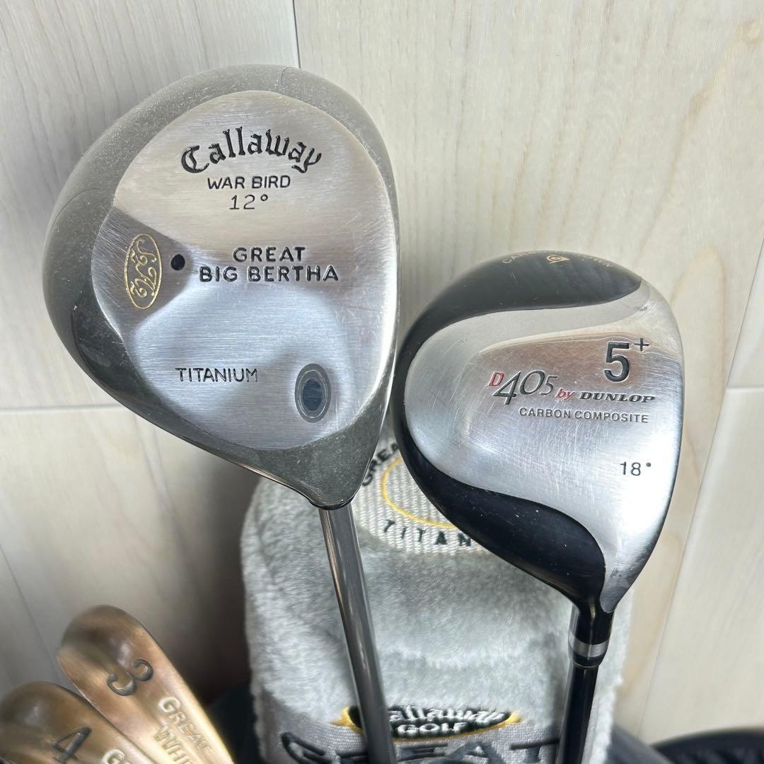 【メンズ右】キャロウェイ　ダンロップ　 メンズゴルフセット M71001