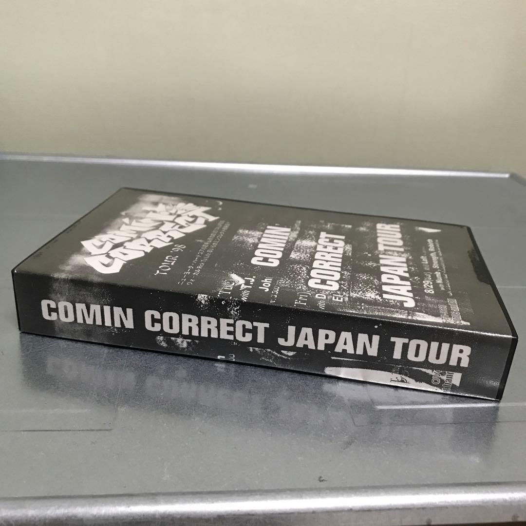 ミュージック COMIN CORRECT JAPAN TOUR VHS