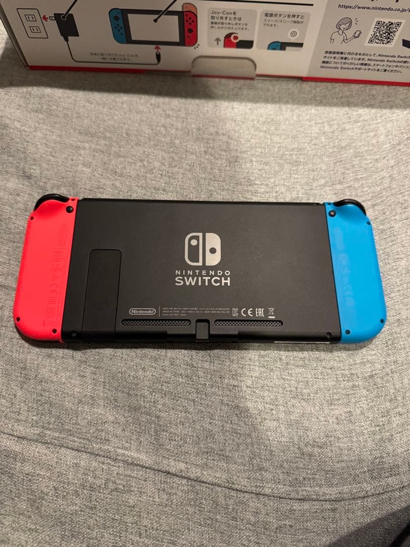 か*い様 Nintendo Switch 本体 青/オレンジ Joy-Con付き