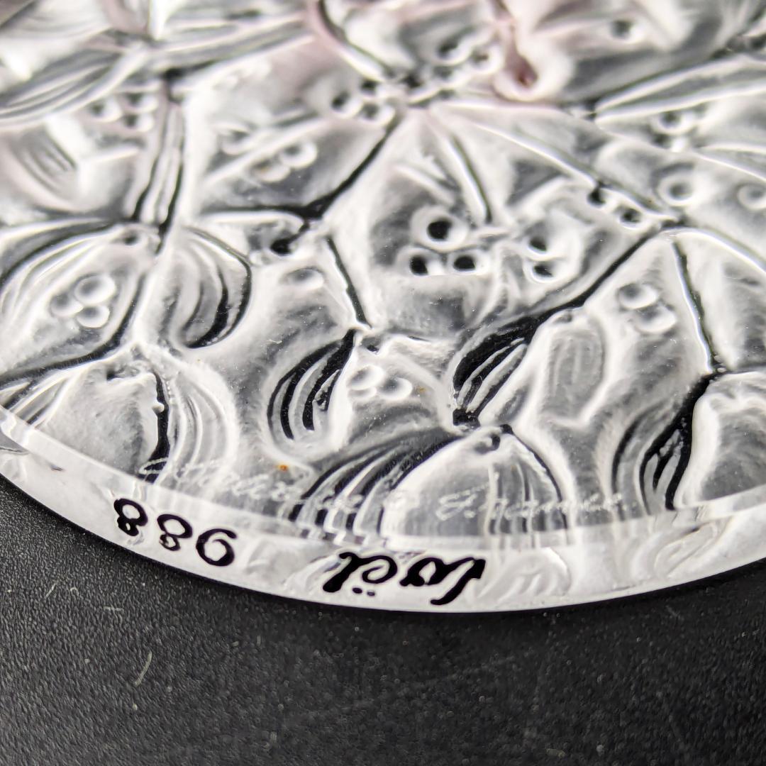 【8/3まで限定】フロストガラス★ラリック ヤドリギ ペンダント オーナメント