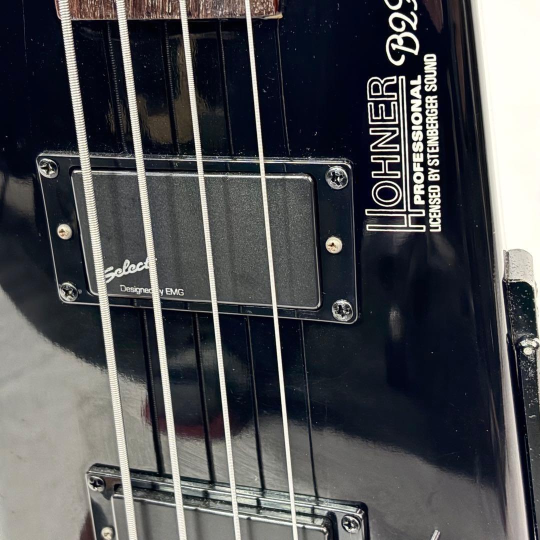 Hohner ヘッドレスベース B2A select製 EMG ピックアップ