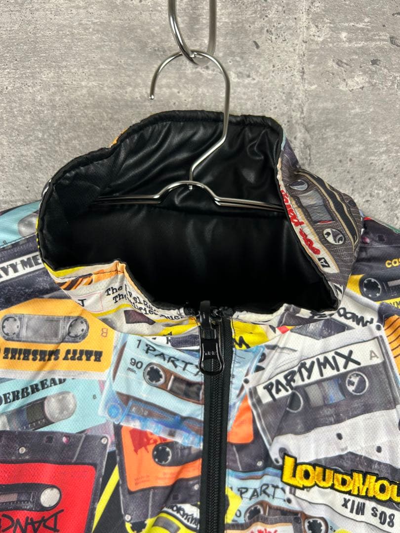 LOUDMOUTH 中綿 リバーシブルブルゾン カセット柄 ゴルフ