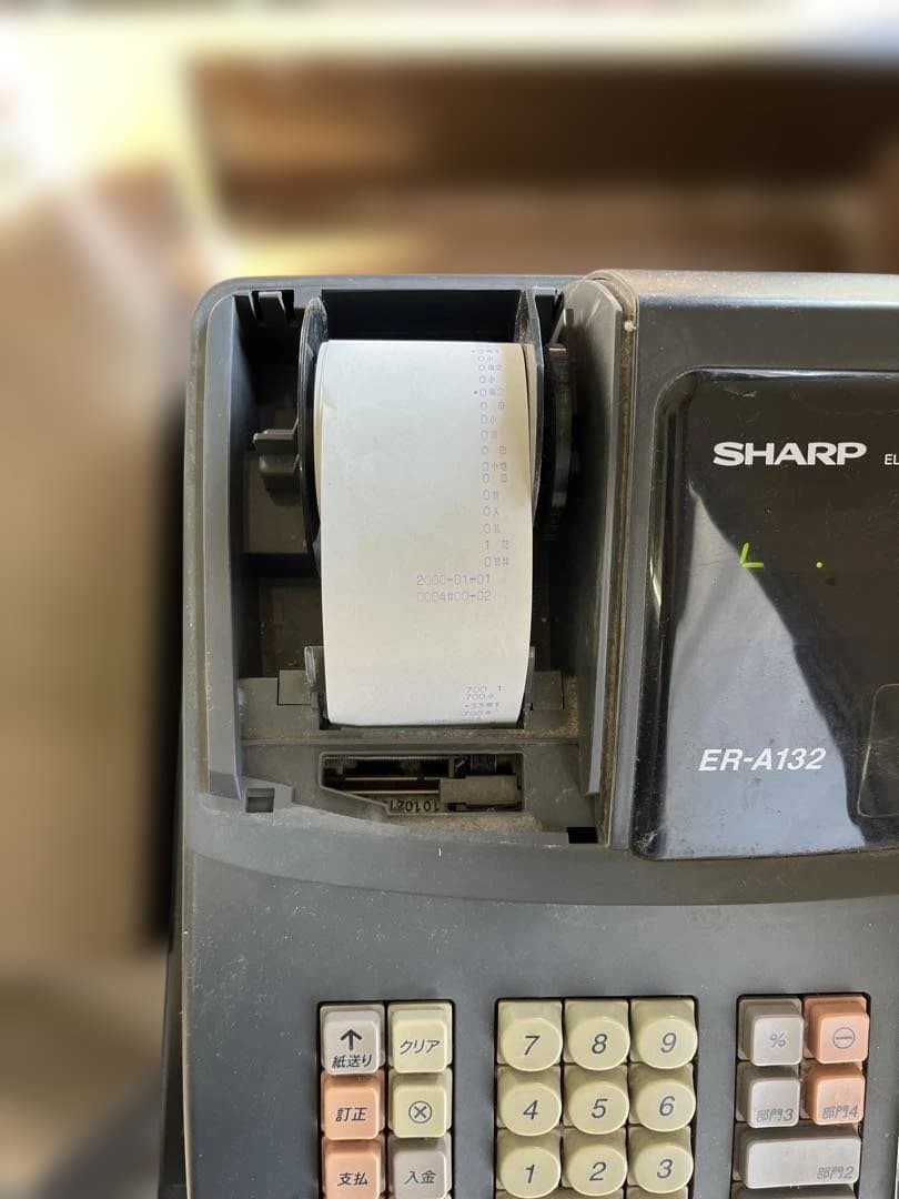 SHARP ER-A132 電子レジスター