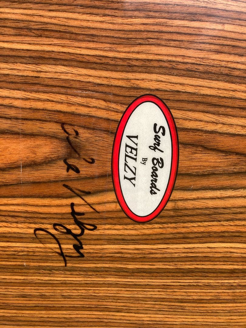 沖縄県本島手渡し限定　ベルジー　velzy ウッド　サーフボード　サーフテック