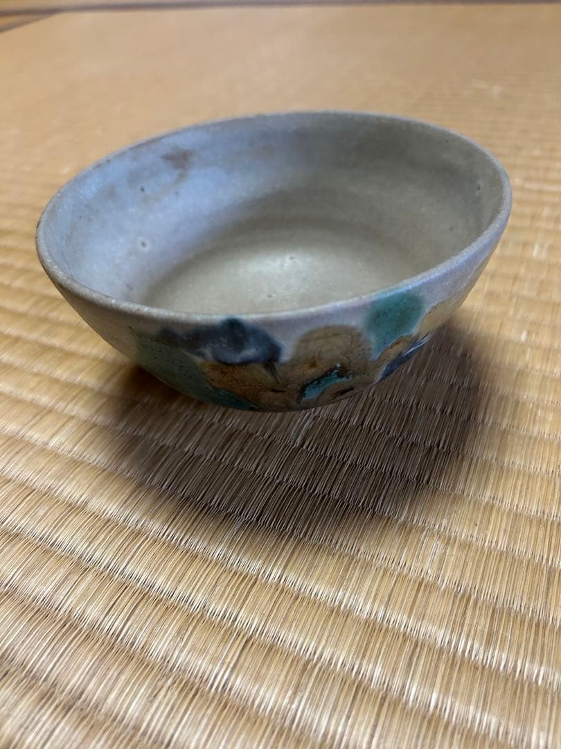 【山岸雄三】茶碗 茶道具 和食器 骨董 九谷焼 木箱 茶器 陶器