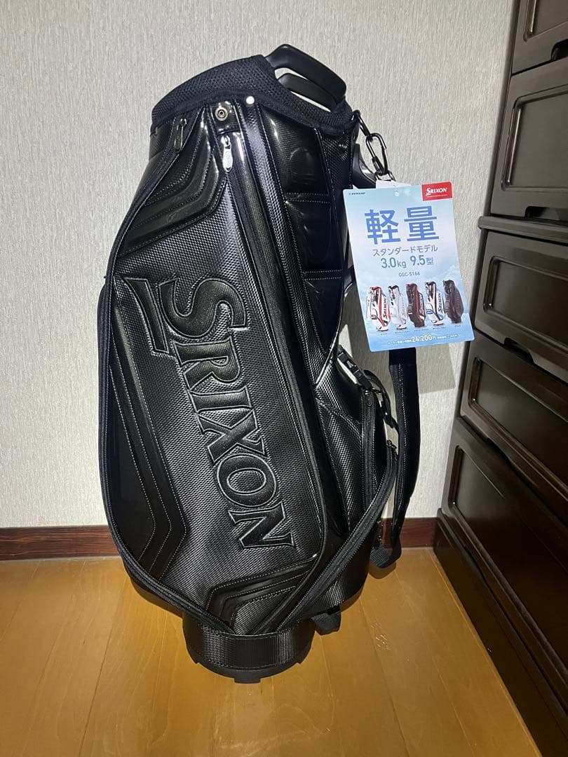 Srixon ブラック キャディバッグ 軽量