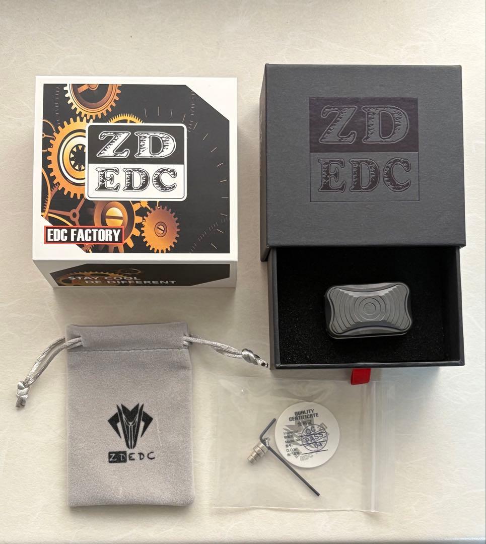 【希少】正規品 ZD EDC SSS ジルコニウム 音叉スライダー フィジェット