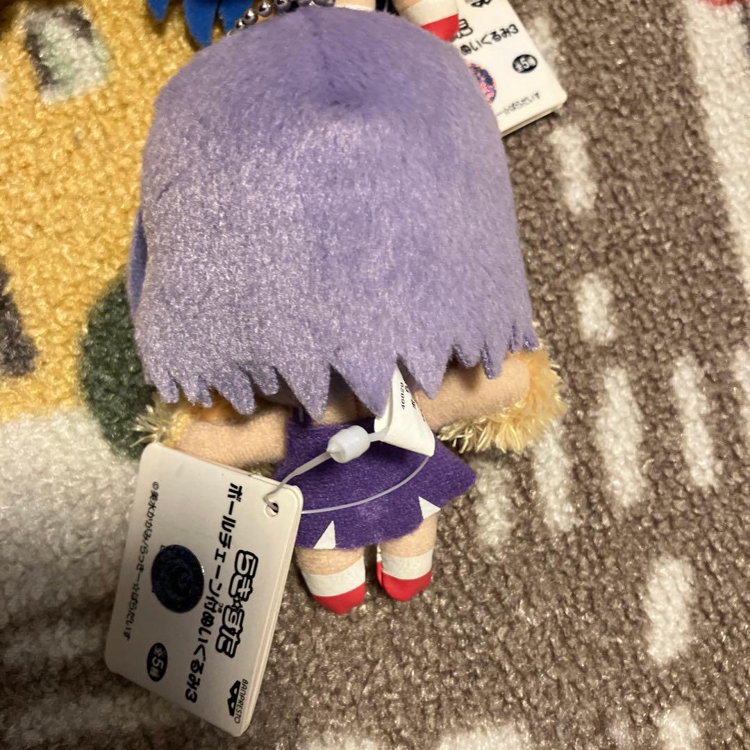 希少　らき☆すた ボールチェーン付き ぬいぐるみ　柊つかさ　柊かがみ　泉こなた