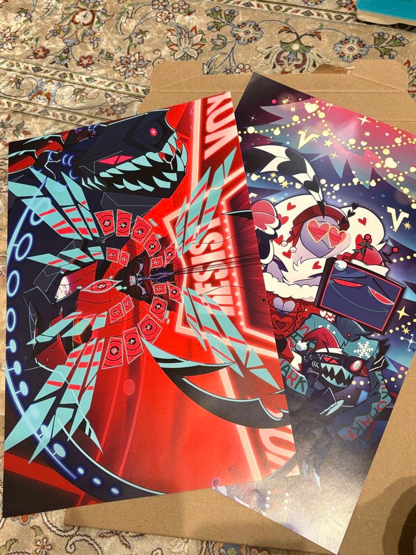 ハズビンホテル　Hazbin Hotel クリスマス限定とVOXDEIポスター２