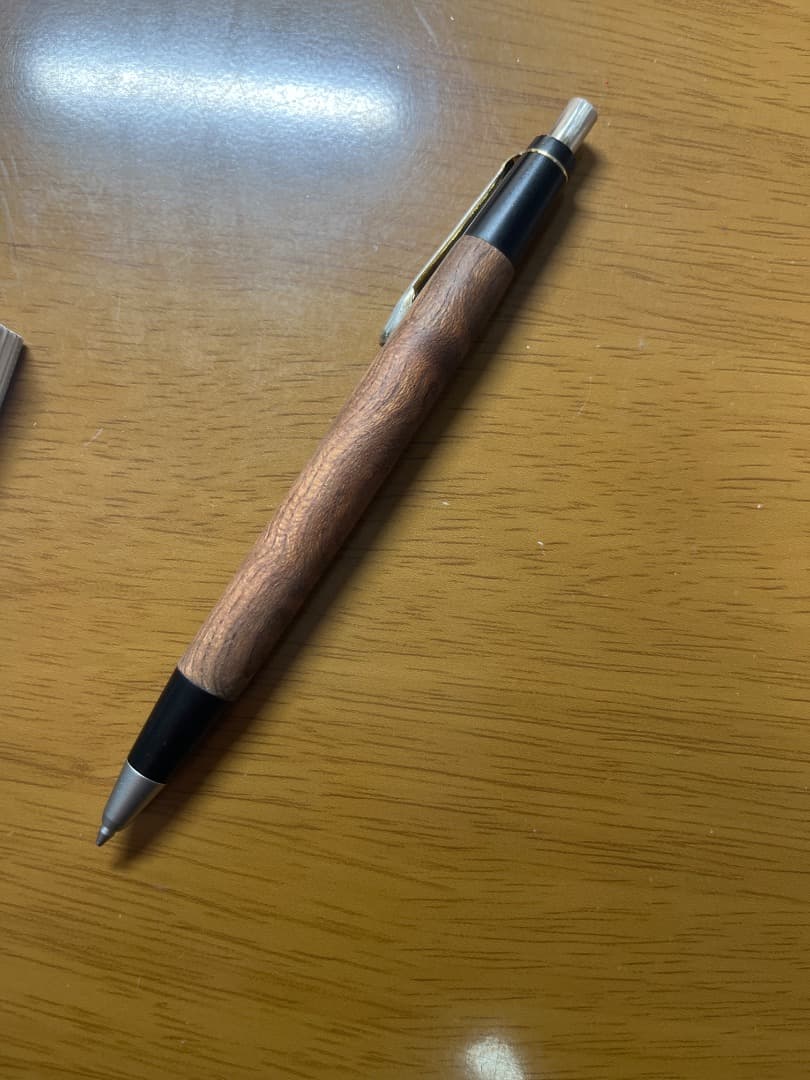 野原工芸 欅 けやき 旧型 シャーペン 固定式口金