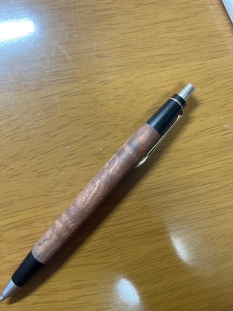 野原工芸 欅 けやき 旧型 シャーペン 固定式口金