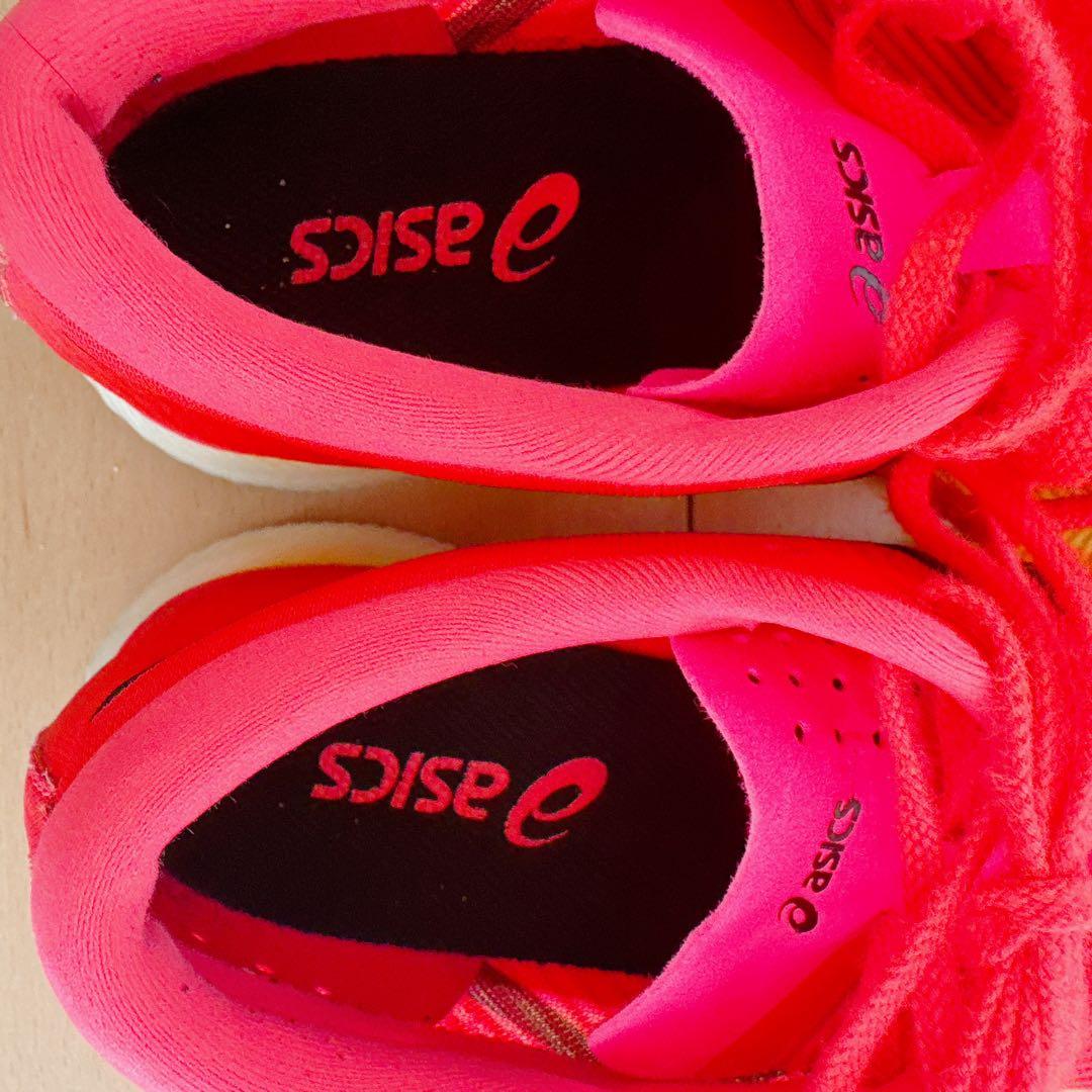 【24.5cm】メタスピードスカイアシックスasicsピンクランニングシューズ