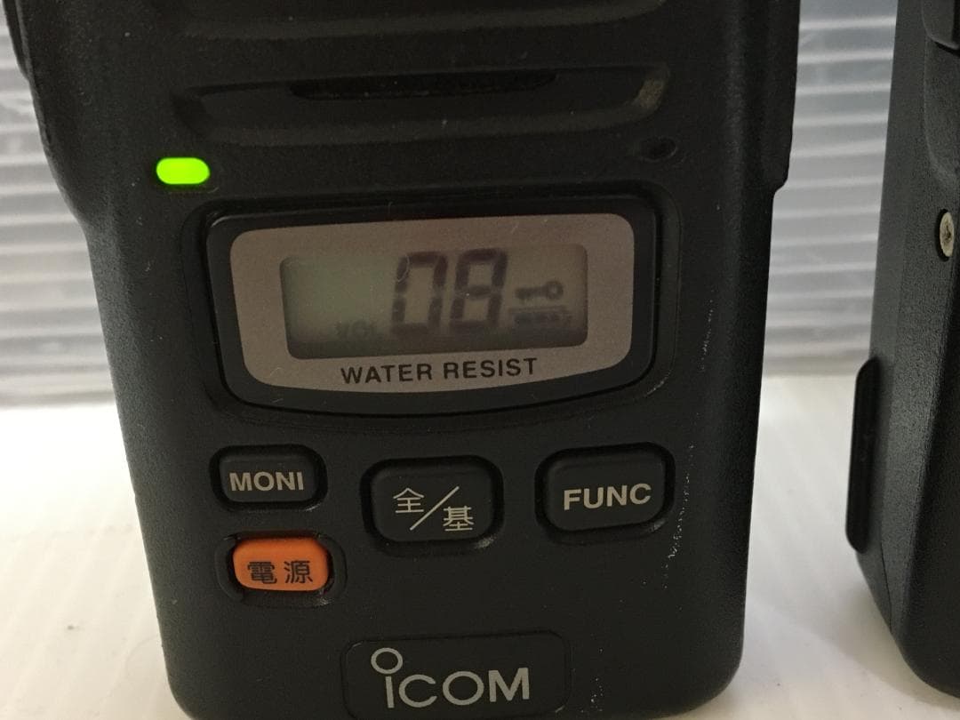 ICOM アイコム IC-UH35CTM 4台まとめ HM-163 BC-161