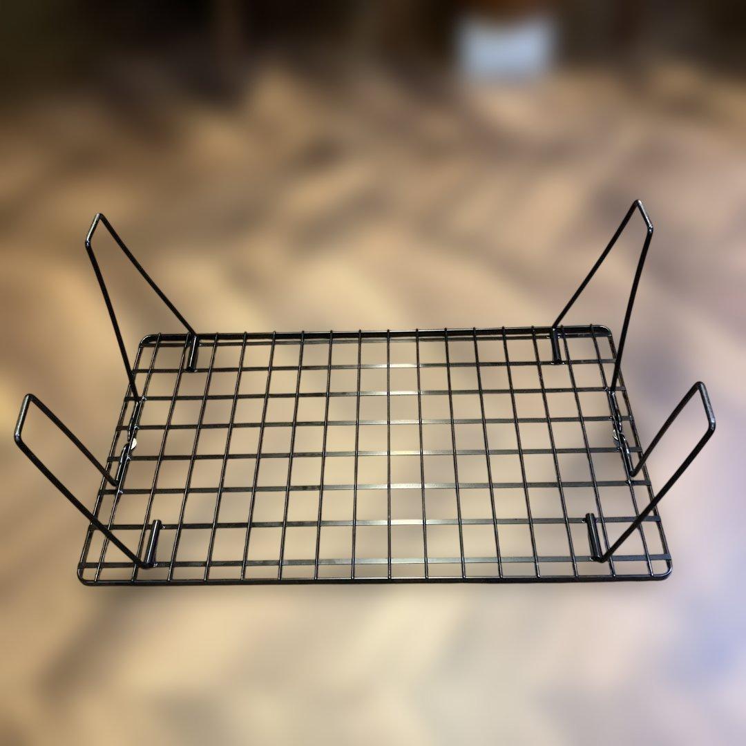 フィールドラック/ユニフレーム x 4台＋連結用天板 / キャンプギークス