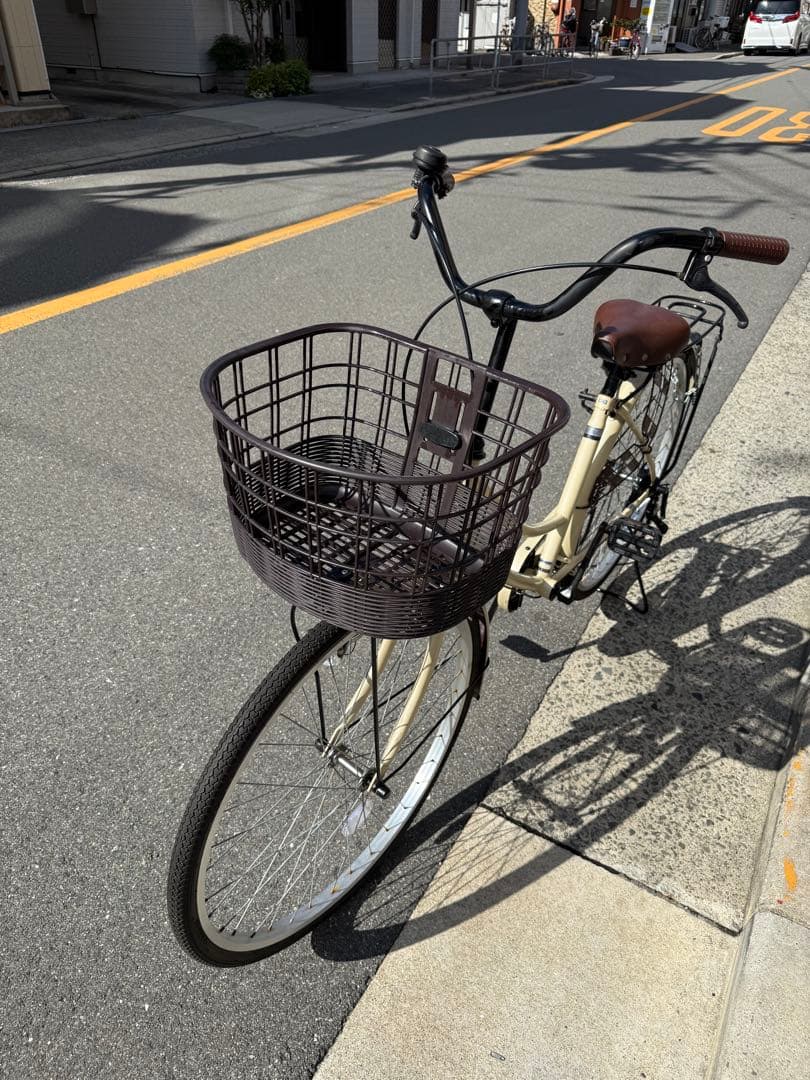 84 自転車 大阪市 【引取り限定】 26インチ 美品 ママチャリ