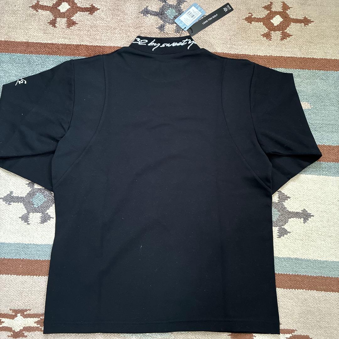 新品　sy32 ゴルフ ミラノモックネック長袖シャツ　Mサイズ