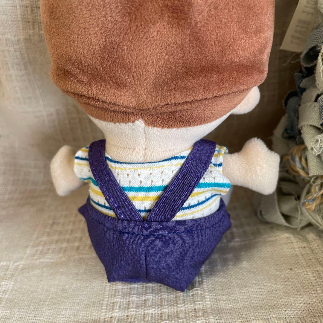 1622 ちびぬいちゃんの袖なしTシャツ＆吊りズボン