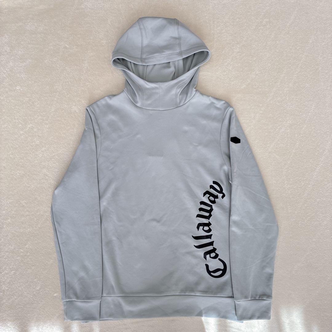 callaway キャロウェイ メンズ 裏起毛 長袖 フーディー　アーチロゴ　M