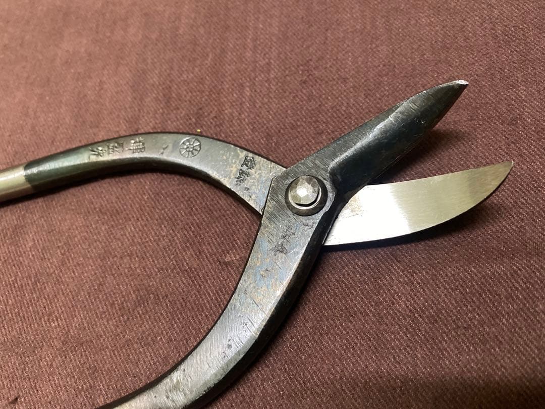 輝盛光 本職用金切鋏 エグリ　210mm 盛光