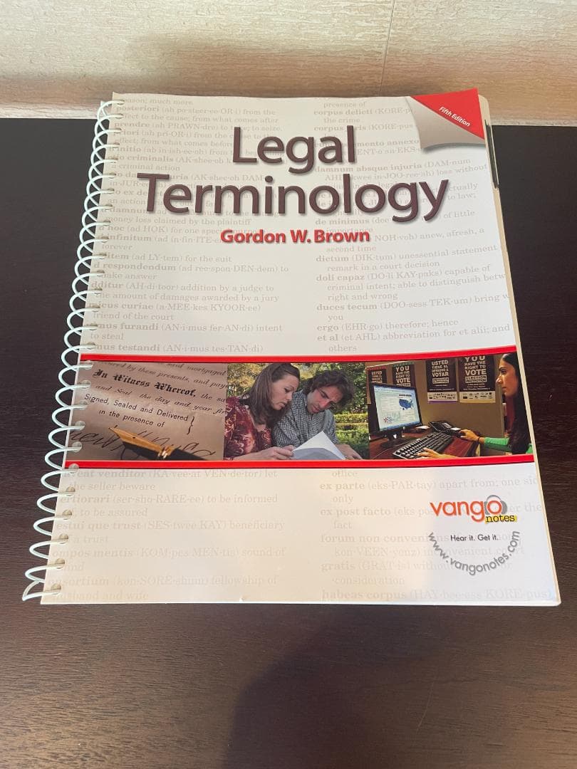 【新品】【未使用】Legal Terminology-GordonW.Brown