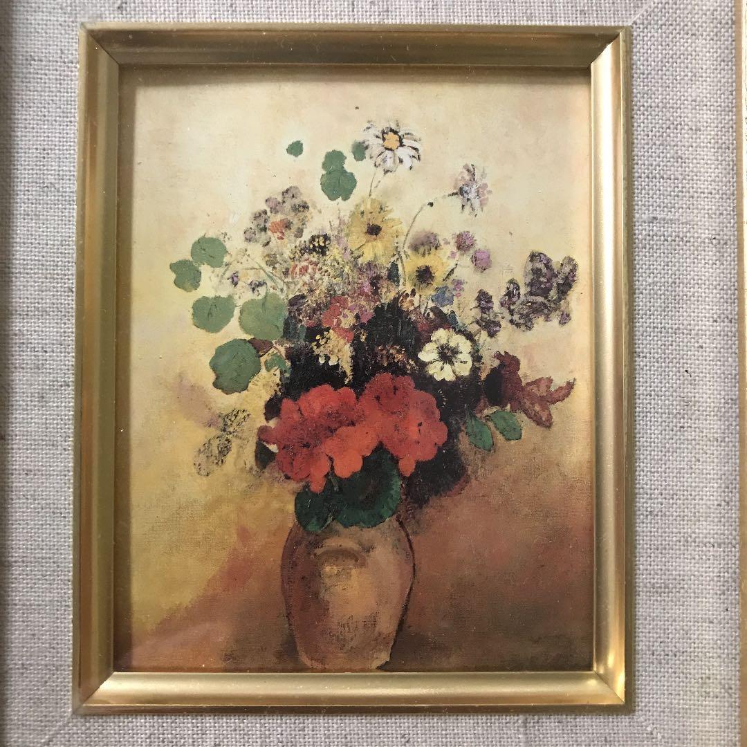 ルドン「花束」ミニアートギャラリー プライベートコレクション