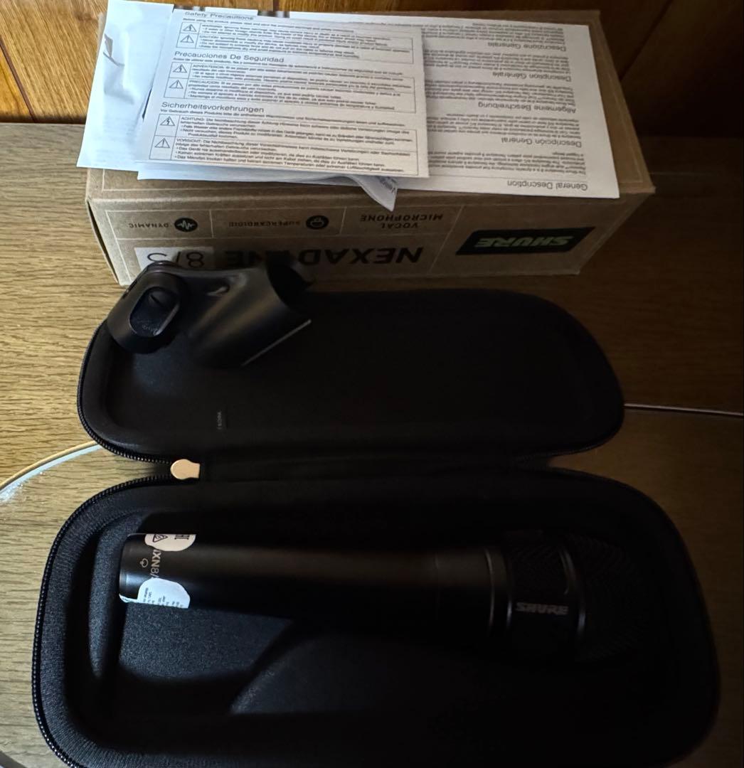 新品同様・SHURE・NEXADYNE 8/S・プロ御用達マイク