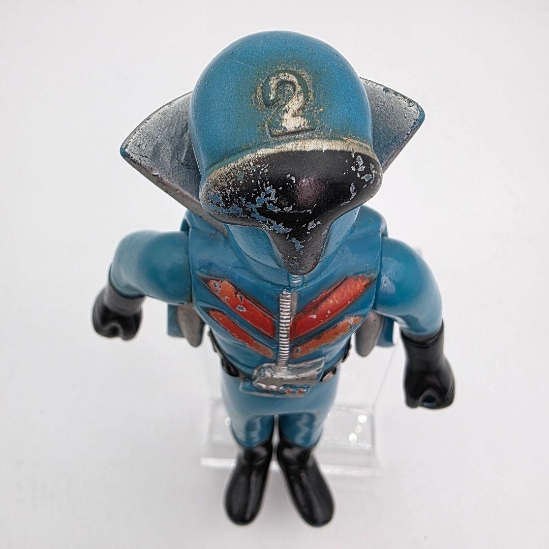 ゴレンジャー ポピー ソフビ ミドル 当時物 アオレンジャー