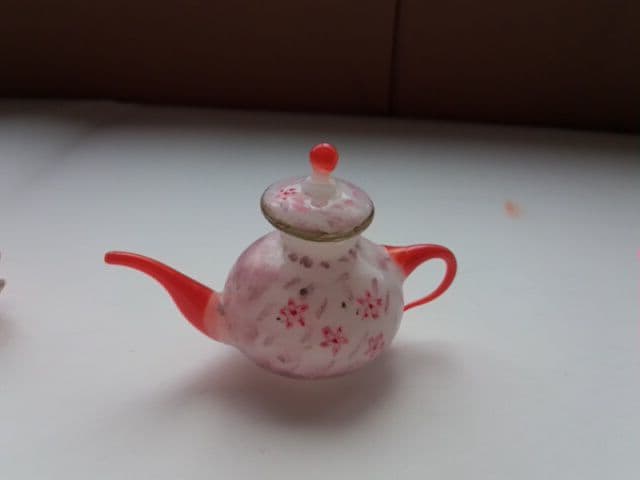 アンティーク　Germany U.S.Zone　ミニチュア　手吹きガラスセット